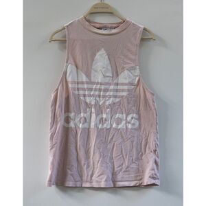 Adidas Tank Top Trefoil Women’s Peach / Pink‎ Size S